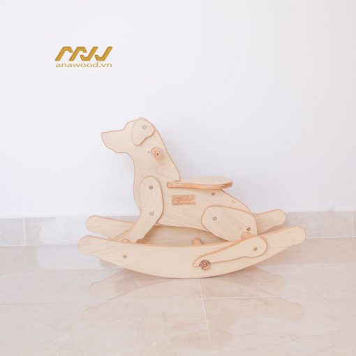 Chó gỗ bập bênh ET019 - Ảnh 5