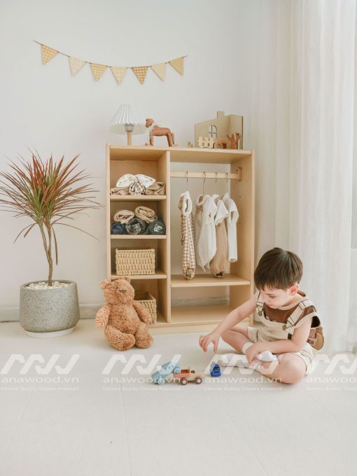 Tủ treo đồ trẻ em ES013 - Ảnh 3