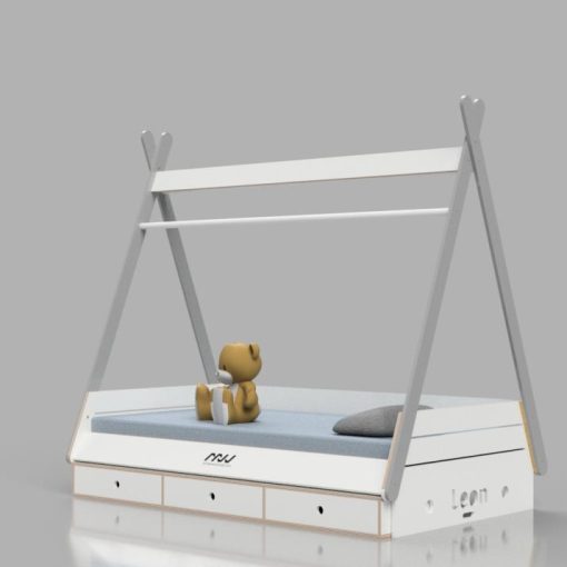 Giường có ngăn kéo EB048