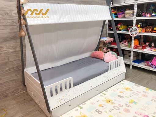 Giường có ngăn kéo EB048 - Ảnh 4