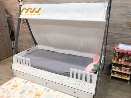 Giường có ngăn kéo EB048 - Ảnh 3