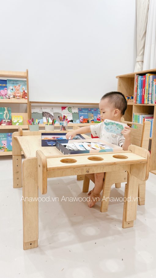 Bàn trẻ em thay đổi chiều cao ED016 - Ảnh 6