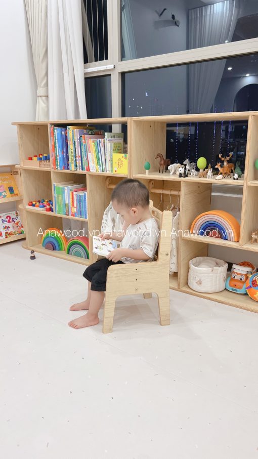 Tủ Đôi Đa Năng Trẻ Em ES031 - Ảnh 3