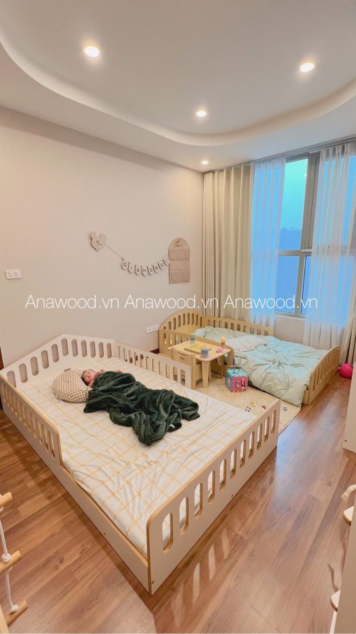 Giường thấp Montessori EB067 - Ảnh 9