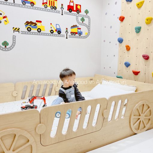 Giường Car Montessori EB073 - Ảnh 11