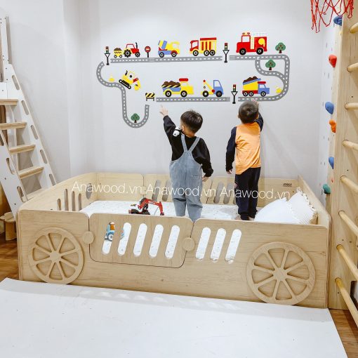 Giường Car Montessori EB073 - Ảnh 14