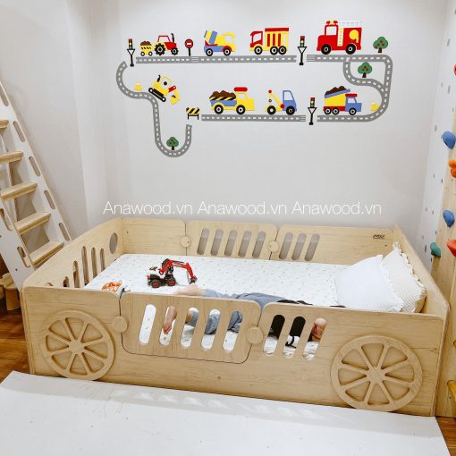 Giường Car Montessori EB073 - Ảnh 9