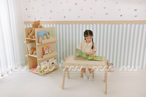 Tủ sách xoay trẻ em ES049 - Ảnh 2