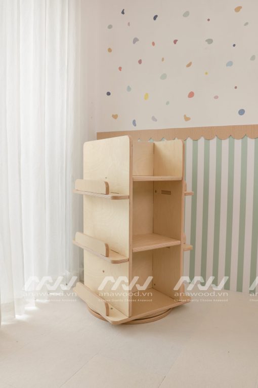 Tủ sách xoay trẻ em ES049 - Ảnh 4