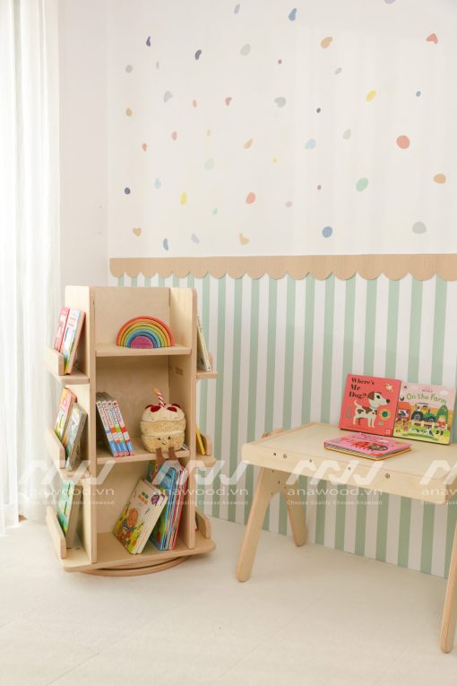 Tủ sách xoay trẻ em ES049 - Ảnh 10