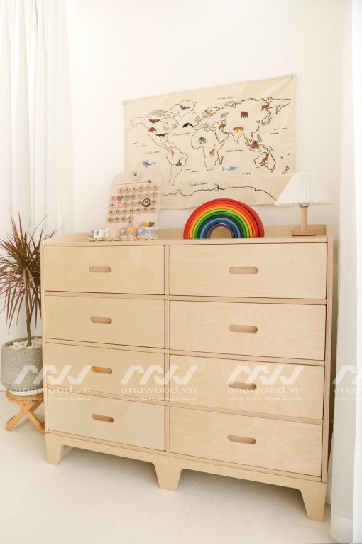 Tủ quần áo trẻ em ES038 - Ảnh 8