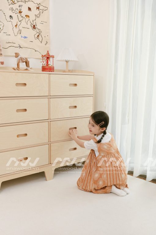 Tủ quần áo trẻ em ES038 - Ảnh 15