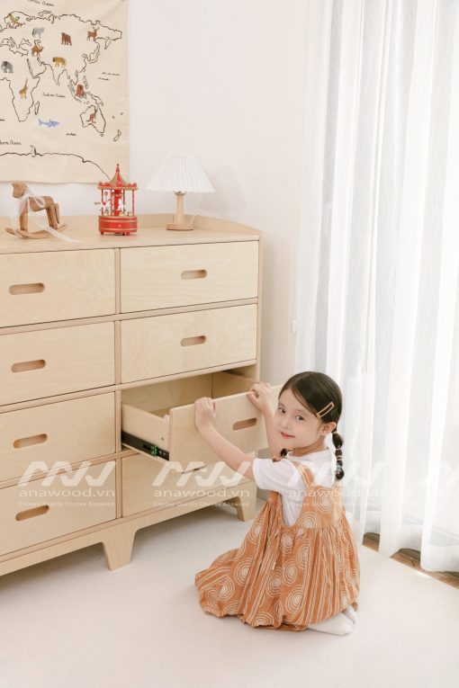 Tủ quần áo trẻ em ES038 - Ảnh 14