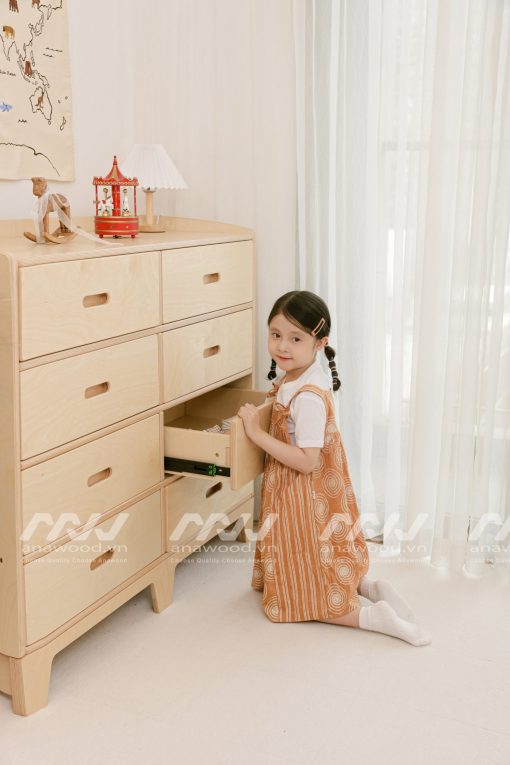 Tủ quần áo trẻ em ES038 - Ảnh 3