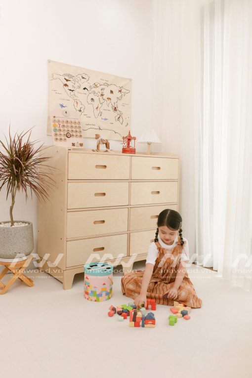 Tủ quần áo trẻ em ES038 - Ảnh 13