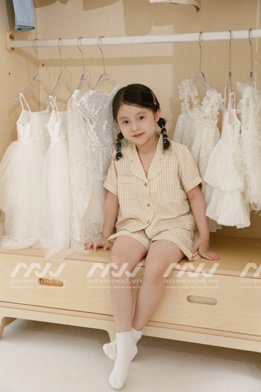 Tủ quần áo trẻ em ES037 - Ảnh 6