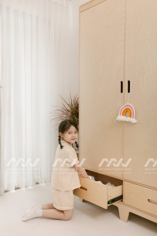 Tủ quần áo trẻ em ES037 - Ảnh 15