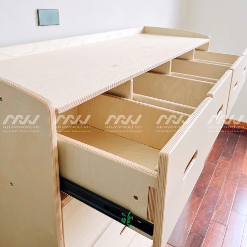 Tủ quần áo ngăn kéo ES057 - Ảnh 3