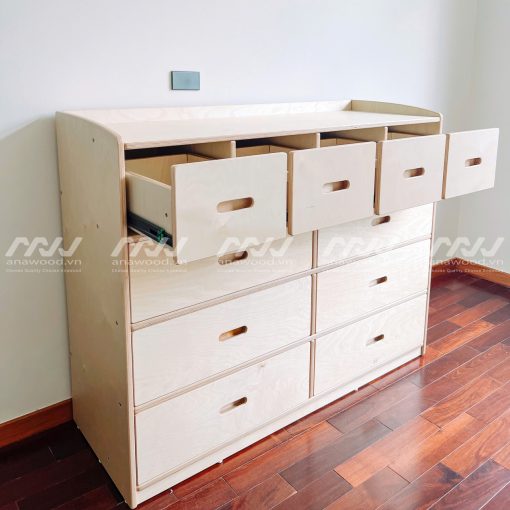 Tủ quần áo ngăn kéo ES057 - Ảnh 4