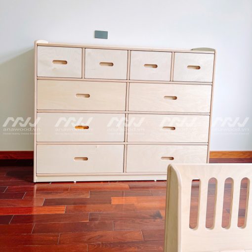 Tủ quần áo ngăn kéo ES057 - Ảnh 5